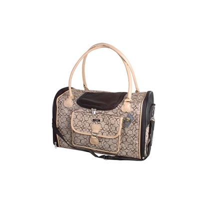 Picture of Dog Carrier Stylish Khaki Bag